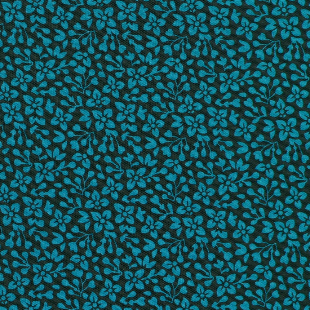 Chelsea Blossom - Small Floral - Indigo