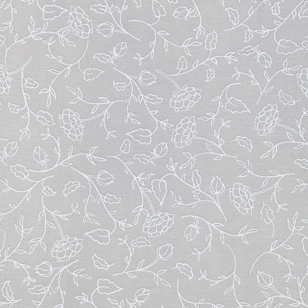 Light As Air - Floral - Grey