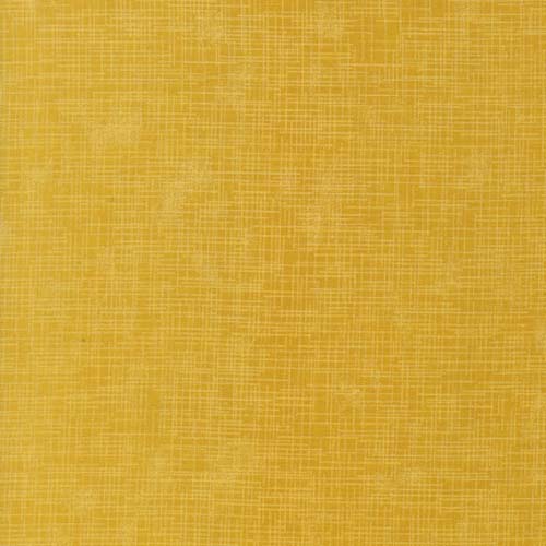 Quilter's Linen - Ochre - Golden brown linen texture