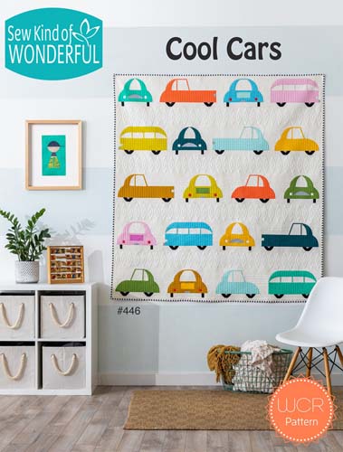Cool Cars - by Sew Kind of Wonderful - uses the wonder curve ruler