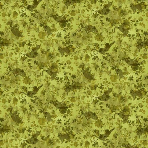 Meow Mix - Cat Texture - Lime