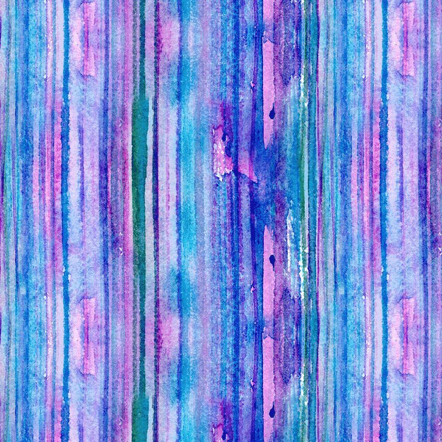 On The Bright Side - Painterly Stripe - Multi