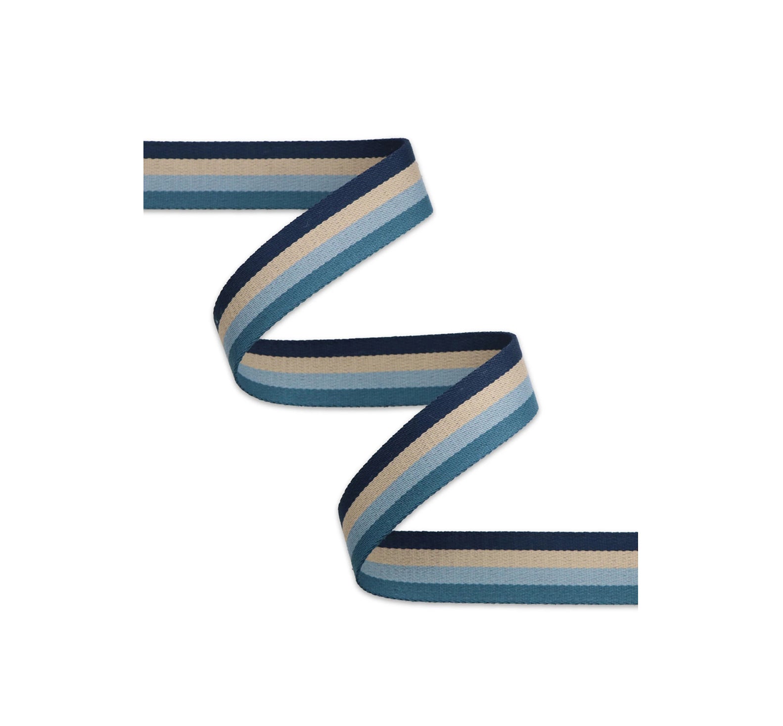 Sallie Tomato -Striped Coastal Webbing - 1.5 inch webbing - 3 yds.