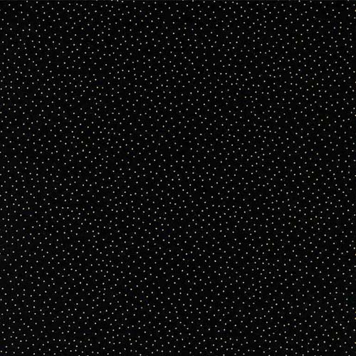Dragonfly Shine - Metallic PinDots - Black - gold dots on black