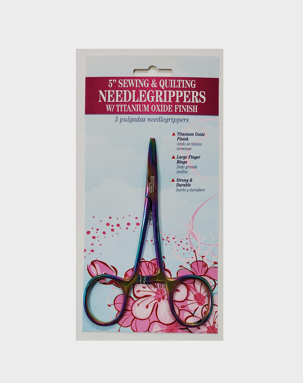Needle Gripper Large Finger Holes 5 inch