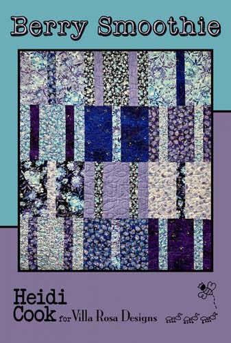 Berry Smoothie - 52x64 - by Heidi Cook for Villa Rosa Designs - fat quarters
