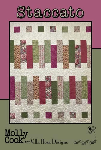Staccato - 63 x 75 - usesfat quarters by Molly Cook For Villa Rosa Designs