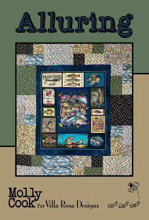 Alluring Quilt Pattern - 56 x 63 by Molly Cook for Villa Rosa Designs