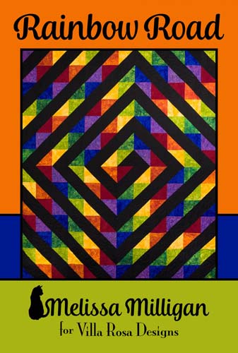 Rainbow Road - quilt 60 x 70 - Melissa Milligan for Villa Rosa Designs-