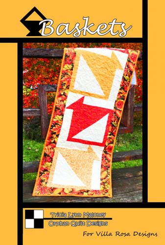 Baskets - runner - Fat quarters by Tricia Lynn Maloney for Villa Rosa Designs