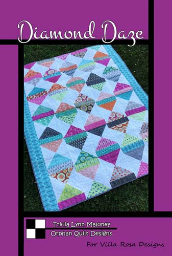 Diamond Daze - 54 x 66 - fat quarters by Tricia Lynn Maloney for Villa Rosa Desi