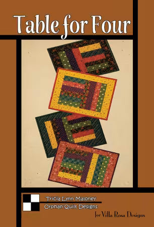 Table for Four pattern - by Tricia Lynn Maloney for Villa Rosa Designs