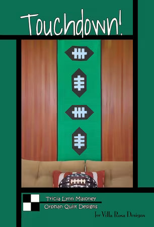 Touchdown - Runner pattern by Tricia Lynn Maloney for Villa Rosa Designs