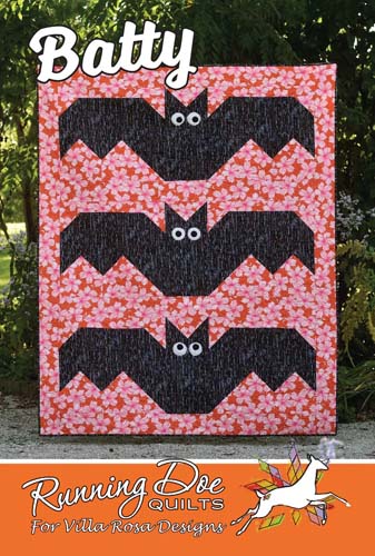 Batty - 56 x 70by Running Doe Quilts - Villa Rosa Designs
