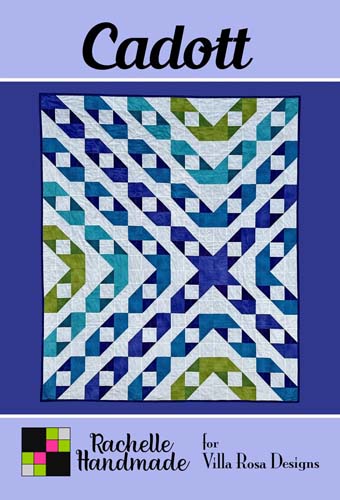 Cadott - 54 x 63 - quilt by Rachelle Handmade for Villa Rosa Designs