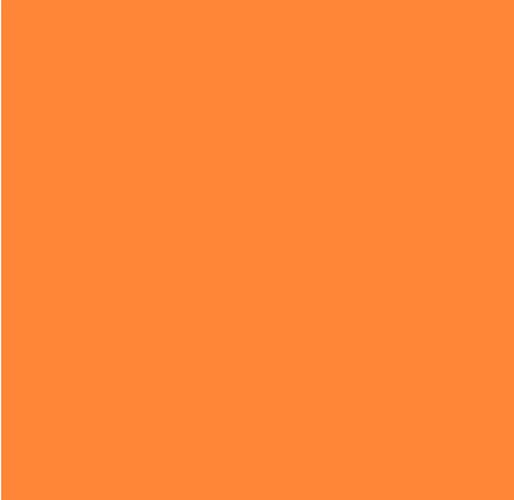 Ruby and Bee Solids - Pumpkin - light orange - (In the Garden)