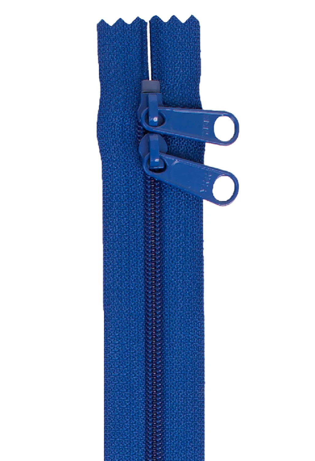 Double Slide Handbag Zipper - 40 inch - Blastoff Blue from Byannie