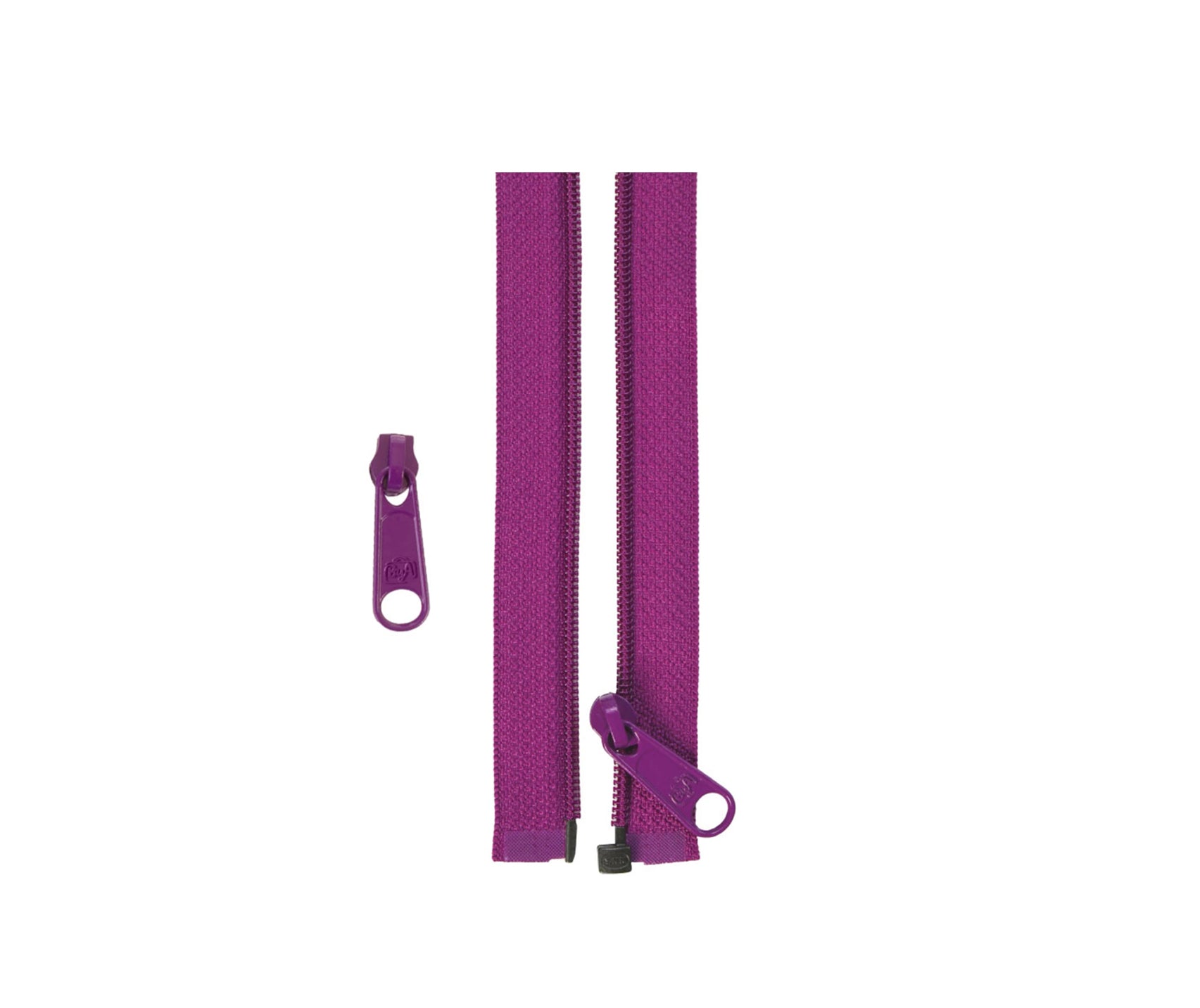 ByAnnie.Com - 50" Separating Zipper + Extra Slide - Tahiti Purple