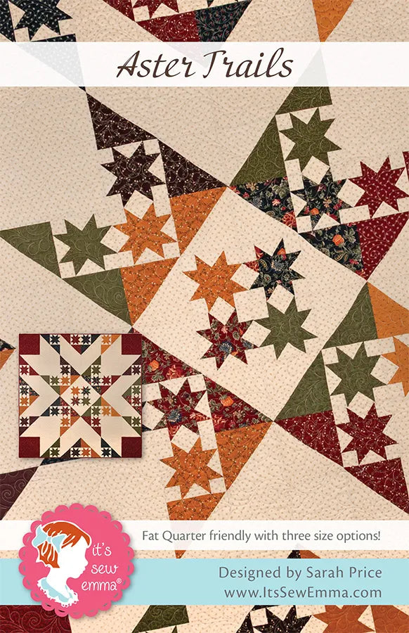Aster Trails -Multi Size Pattern - It's Sew Emma