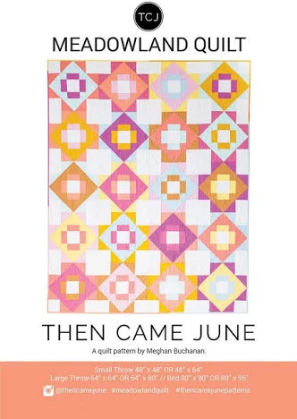 Meadowland Quilt - Small throw to bed size by Then Came June