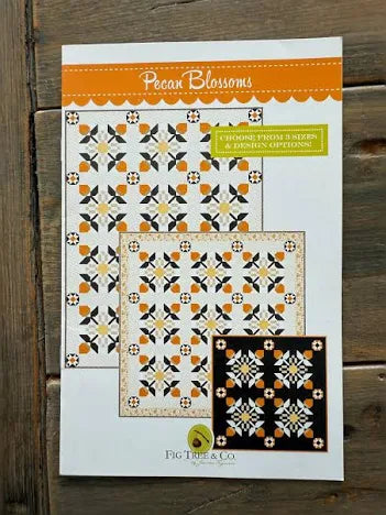 Pecan Blossoms by Fig Tree - quilt in 3 sizes