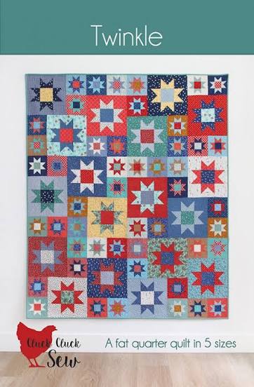 Twinkle- multi sized quiltfat quarter friendly by Cluck Cluck Sew- CCS221