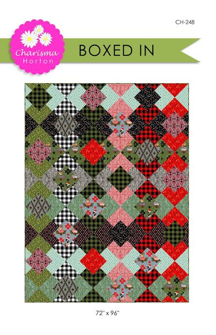Boxed In - 72 x 96 - by Charisma Horton - made with simple blocks & color planni