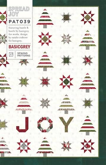 Spread Joy - 72 x 84 holiday quilt by Basicgrey
