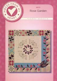 Pieces from my heart - Rose Garden pattern #615 by Sandy Gervais
