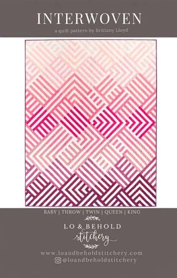 Interwoven - Multi-sized quilt - Lo & Behold Stitchery by Brittany Lloyd