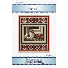 Framed in - 58x67 - uses panel - by Bound to be Quilting - BTBQ345