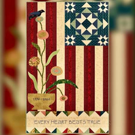 Kim Diehl's Every Heart Beats True Banner Kit - 30 x 48