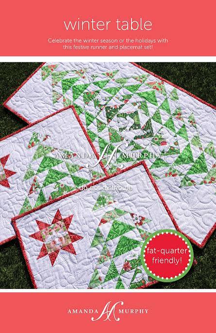 Winter Table - Runner and Placemat set - Amanda Murphy