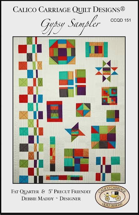 Gypsy Sampler - Fat Quarter & 5" Precut Friendly-Contemporary Design-6 Pro