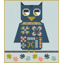 Owl Habitat - 60 x 69 - quilt by Natalie Crabtree for Gingiber GB061