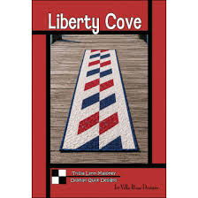 Liberty Cove Table Runner - 12 x 56 - Tricia Lynn Maloney Orphan Quilt Designs for Villa Rosa Designs