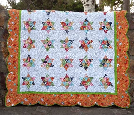 Vintage Stars - Nellie's Needle Quilt Patterns - 4 sizes