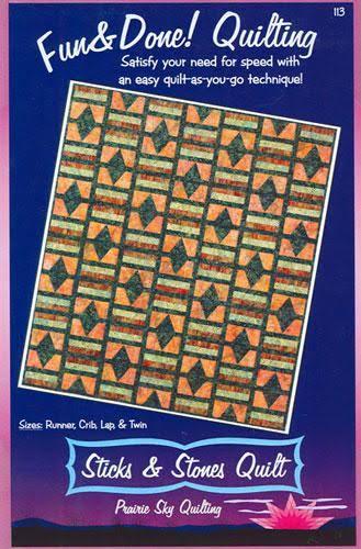 Sticks & Stones Quilt - Prairie Sky Quilting