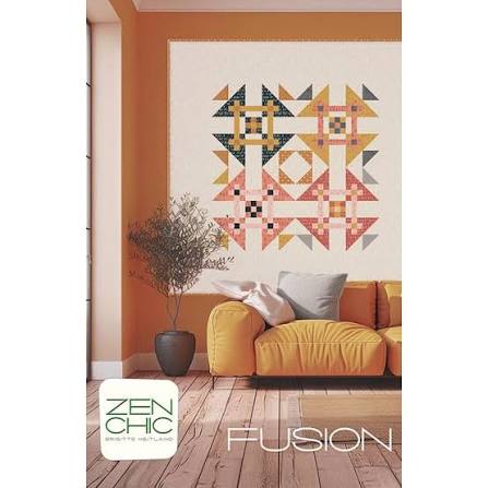 Fusion - 61 x 61 quilt- by Zen Chic #ZC FUQP