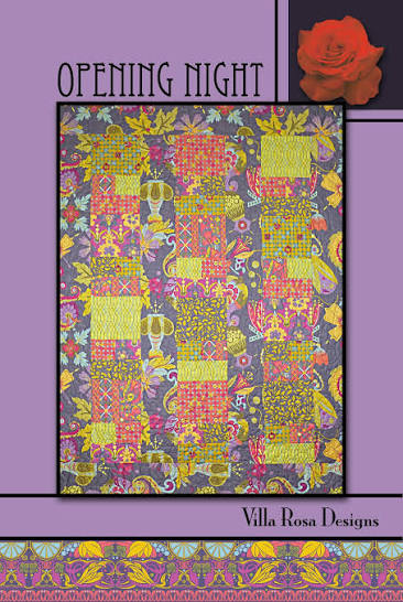 Opening Night - 53 x 71 - by Sewl Sister for Villa Rosa Designs