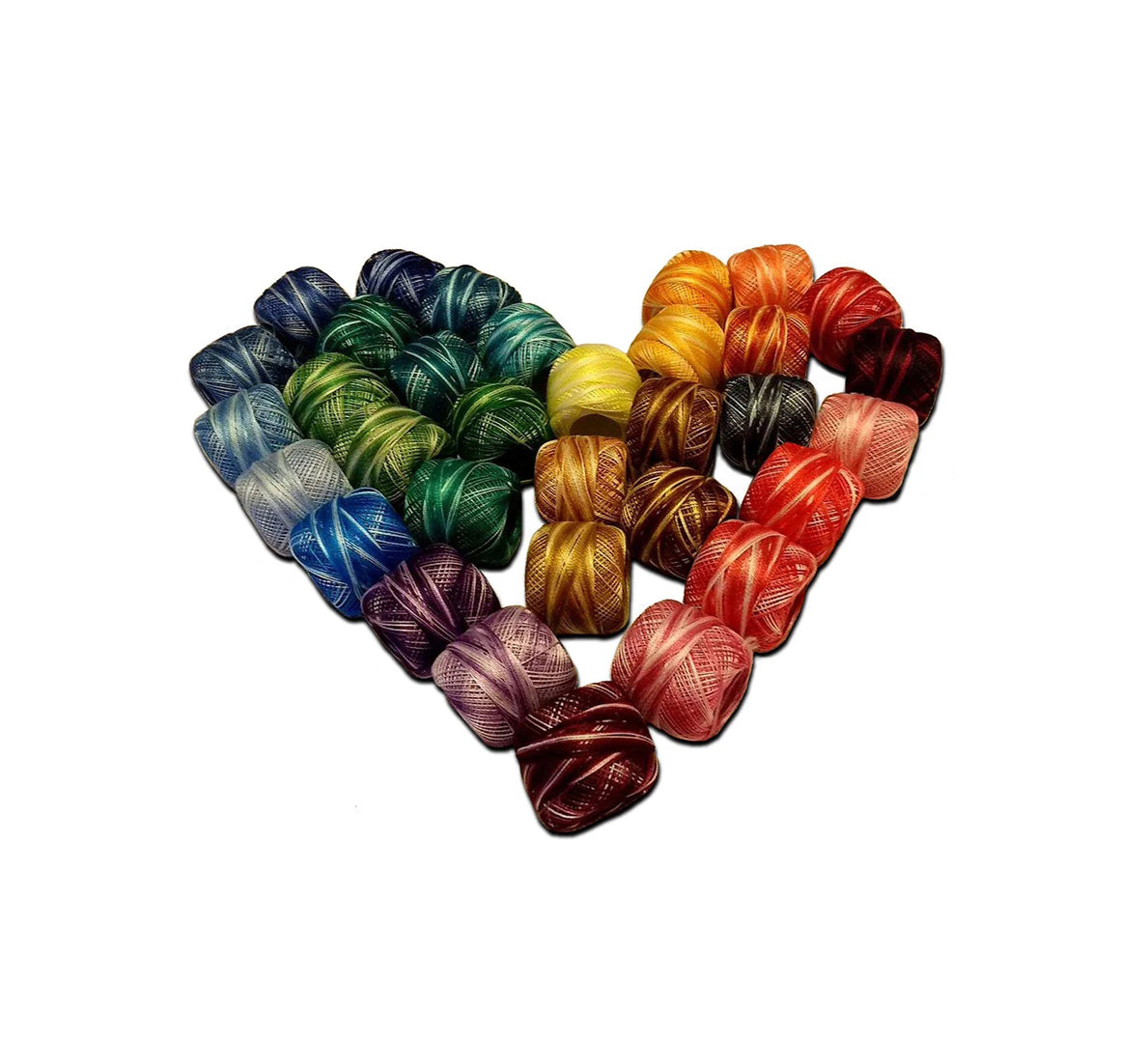Presencia Varigated Perle Cotton - small ball size 16