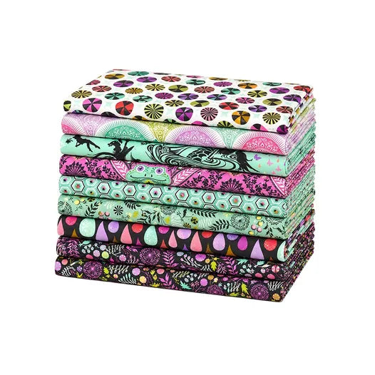 Prince Charming Deja Vu 8 Fat Quarters Bundle - Tula Pink