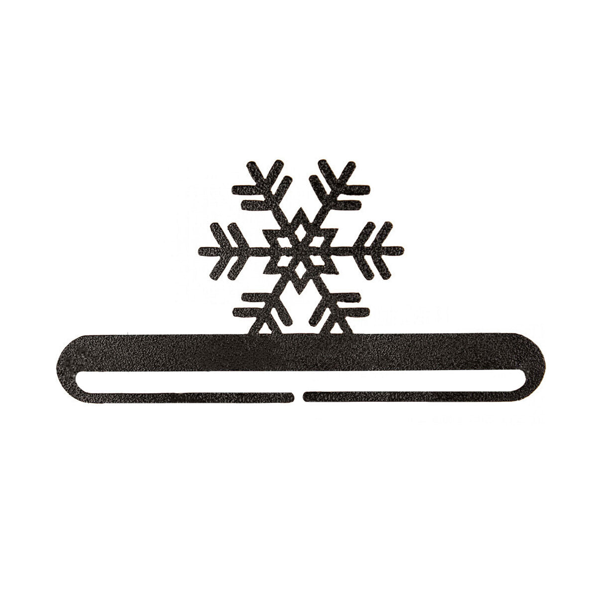 Ackfeld - 12" Snowflake - Charcoal - split bottom - 27212