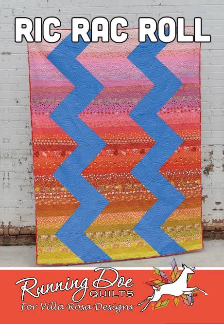 Ric Rac Roll - 60 x 80 by Running Doe Quilts for Villa Rosa Designs