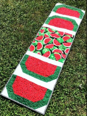 Slice of Summer Tablerunner-16 x 52 - includes Pattern, Top & Binding