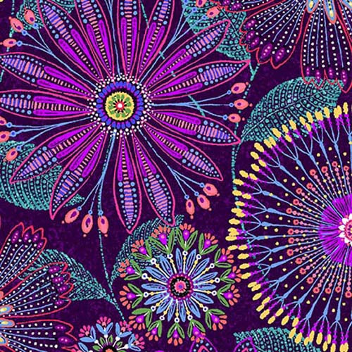 108" Wide Back - Flora Dora