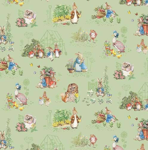 Peter Rabbit & Friends Flannel