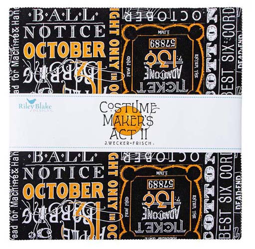 Costume Maker's Act II - 10in.Stacker - 42 10 inch squares. some duplicates