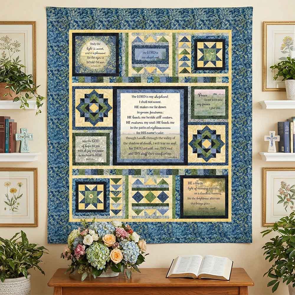 Green Pastures Kit - 64 x 73 - Wing and a Prayer Design