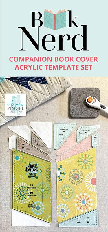 Book Nerd book cover acrylic template set